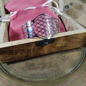 Bracciale Fiore della vita - Placcato argento