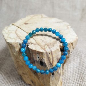 Bracciale Cristalloterapeutico - Apatite - Sfere 6mm