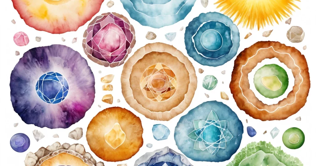 Elenco Chakra e proprietà dei minerali