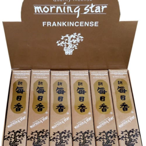 MORNING STAR - Incenso Giapponese  FRANK INCENSE 50 Bastoncini e Brucia incenso