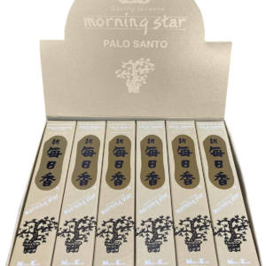 MORNING STAR - Incenso Giapponese PALO SANTO 50 Bastoncini e Brucia incenso