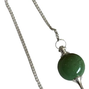 Pendolo sfera GIADA VERDE 4cm