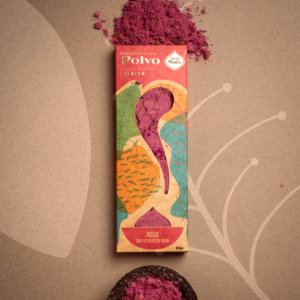 Incienso en Polvo Rosa con petalos de rosa