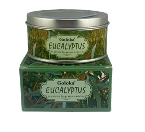Candela Profumata Goloka 70gr - Eucalipto