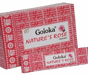 Goloka - Incenso Nature's Rosa